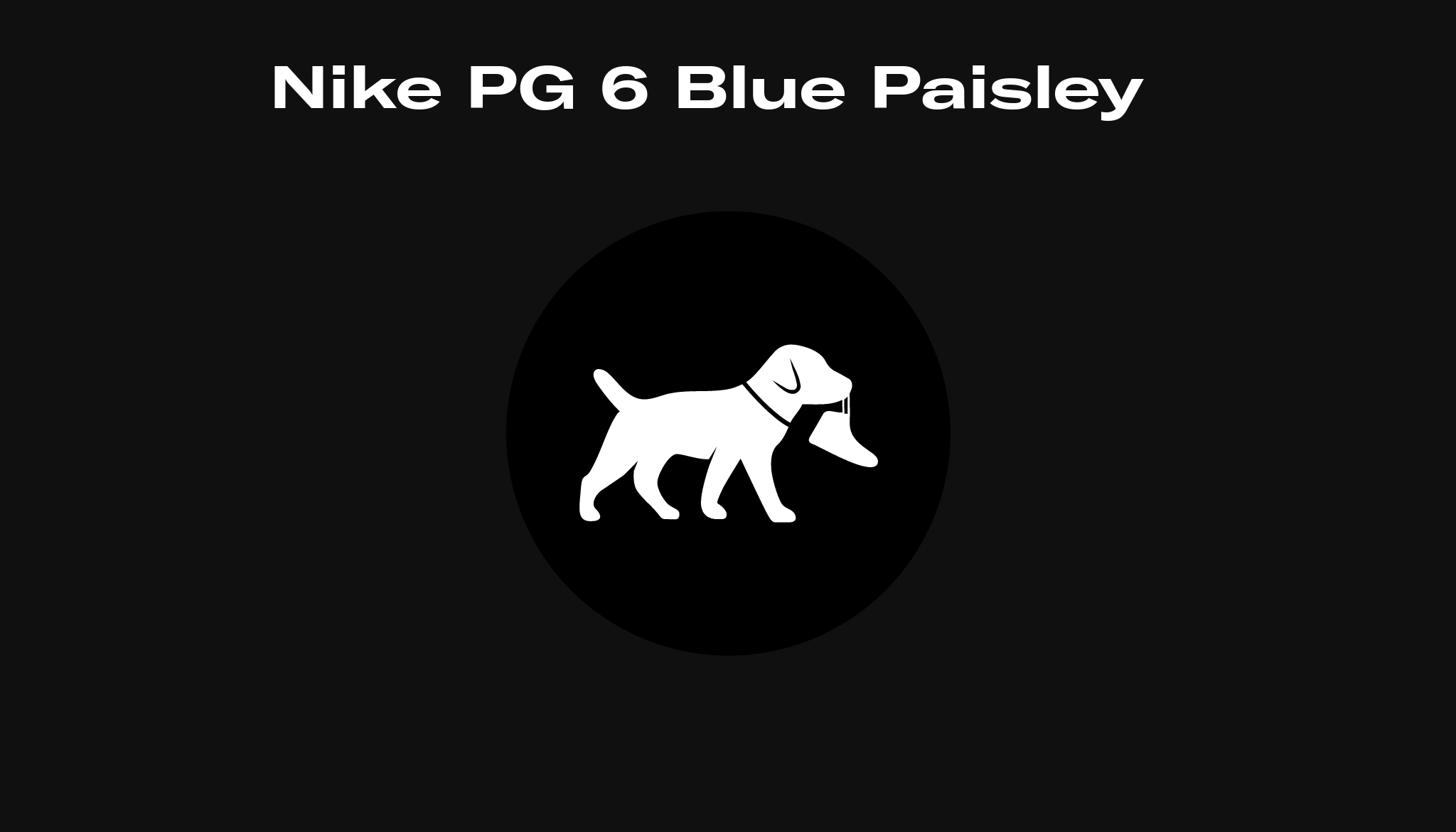 Nike PG 6 Blue Paisley Raffles and Release Date | Sole Retriever